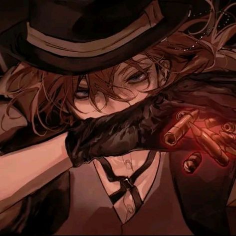 Bungou Stray Dogs Chuya, Bungou Stray Dogs Characters, Dog Icon, Chuuya Nakahara, Fancy Hats, Bongou Stray Dogs, Stray Dogs Anime, Art Icon, Fanarts Anime