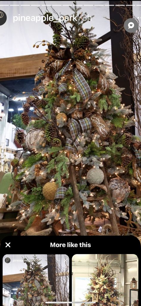 Hunting Christmas Tree, Woodland Critter Christmas, Camp Christmas, Woodland Critters, Hunting Camp, Holiday Ideas, Hunting, Christmas Tree, Holidays