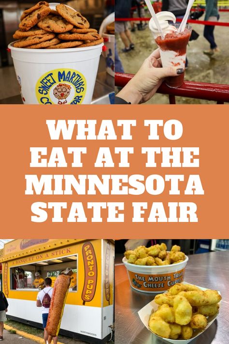 Carnival Eats Recipes, Minnesota State Fair Food, Concession Stand Food, Mn State Fair, Minnesota Food, Viking Food, State Fair Food, Food Fair, Minnesota State Fair