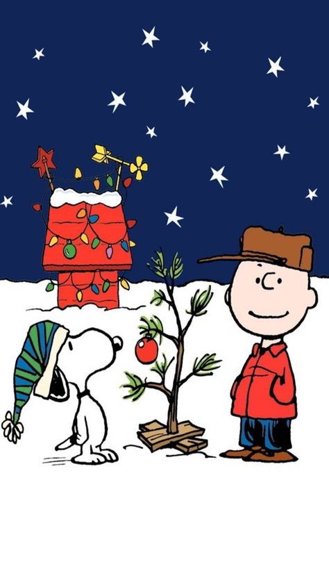 Charlie Brown Christmas Tree, A Charlie Brown Christmas, Peanuts Christmas, Brown Christmas, Charlie Brown Snoopy, Snoopy And Friends, Disney Vintage, Snoopy Love, Charlie Brown Christmas