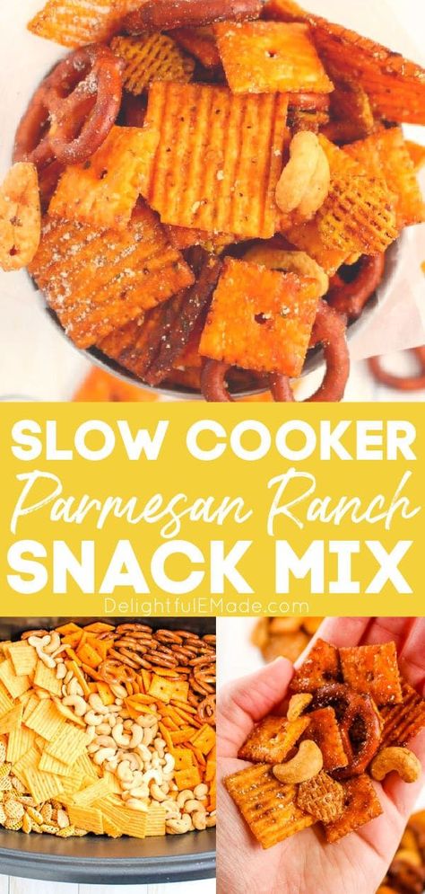 Snack Mix Crockpot, Cheese It Snack Mix Recipe, Crockpot Snack Mix Recipes, Cheddar Chex Mix Recipe, Cheese Chex Mix Recipes, Corn Breakfast, Ranch Chex Mix Recipes, Cereal Mixes, Crockpot Snacks