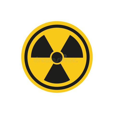 Radiation Symbol, Radioactive Symbol, Hazard Sign, Nuclear Medicine, Radiology, Background Png, Vector Background, Dark Side, Stock Vector