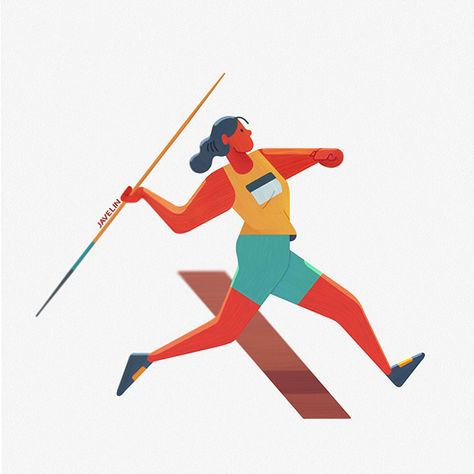 ATHLETIC on Behance Running Drawing, Inspiration Illustration, Art Furniture Design, Sport Poster Design, Sport Illustration, Sports Graphic Design, Illustration Art Girl, Gesture Drawing, Ux Web Design