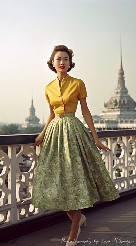 1960s Housewife Fashion, 1950s Fashion Modern, Trad Wife Aesthetic Outfits, 50s Housewife Outfit, 1950s Teen Fashion, Trad Wife Outfit, 50s Fashion Aesthetic, 1950s Housewife Fashion, 50s Fashion For Women