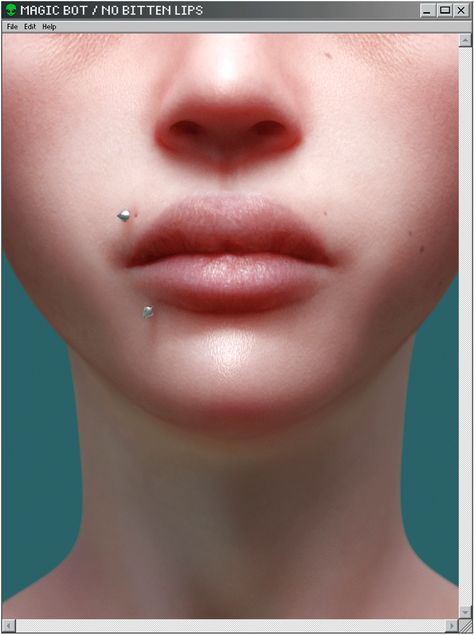 👽 BITTEN LIPS | MAGIC BOT on Patreon Bitten Lips, Sims 4 Cc Eyes, Sims Stories, Sims 4 Body Mods, Sims 4 Cc Skin, Facial Piercings, Sims 4 Characters, Sims Four, Sims 4 Cc Packs