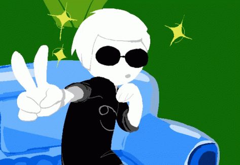 Kawaii Gif, Dave Strider, Homestuck, Animated Gif, Canon, Gif, Kawaii