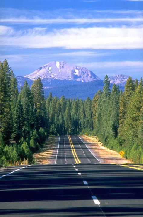 While the Pacific Coast Highway gets most of the attention from travelers looking for a scenic route from California into Oregon, if you go inland you’ll find 500 of the most incredible miles in all of America: the Volcanic Legacy Scenic Byway. Lake Almanor, World Most Beautiful Place, Beautiful Roads, Scenic Roads, Pacific Coast Highway, Scenic Byway, Oregon Travel, Ulsan, Scenic Routes