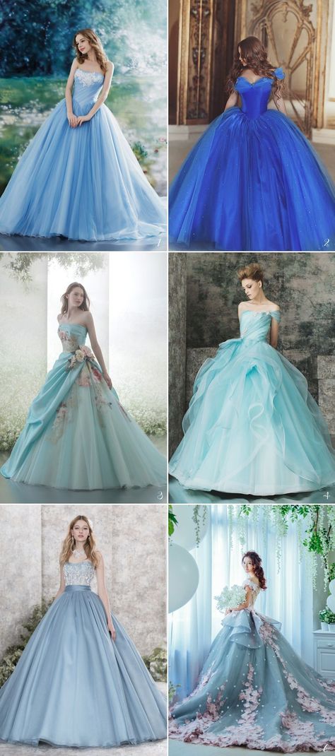 Some dreams are never forgotten, like the romantic vision of happily-ever-after you had since you were a little girl. You were probably watching your favorite princess in a Disney movie the first time you dreamed about your own big day.  Today we’ve collected our favorite Disney-worthy wedding gowns to fit your favorite Disney princess! Your … Pictures Of Dresses, Fairytale Wedding Dresses, Sukienki Maksi, Wedding Dresses Cinderella, Fairy Tale Wedding Dress, Trendy Wedding Dresses, Cinderella Dresses, فستان سهرة, Princess Bride