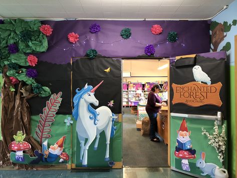 Once Upon A Book Fair, Homeroom Mom, Reading Week, Fair Theme, Scholastic Book Fair, Forest Book, Classroom Theme, Book Fair, Classroom Themes