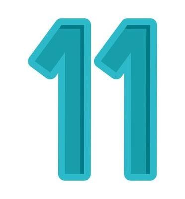 Eleven Number, Master Number 11, Number Clipart, Expression Number, Numerology Chart, Life Path Number, Vibes Wallpaper, Number 11, Masculine Energy