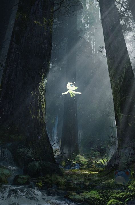 Celebi Pokemon, Pokemon Rpg, Future Artist, Pokemon Backgrounds, Pokemon Gif, Pokemon Images, Dungeons And Dragons Homebrew, Leave Behind, New Pokemon