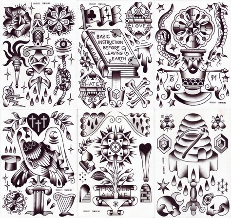 Traditional tattoo flash image by bradleytompkins2 on Photobucket Higgs Tattoo Flash, Daniel Higgs, Crazy Mother, Old School Tattoos, Traditional Flash, Pattern Coloring Pages, Traditional Tattoo Flash, School Tattoo, Flash Art