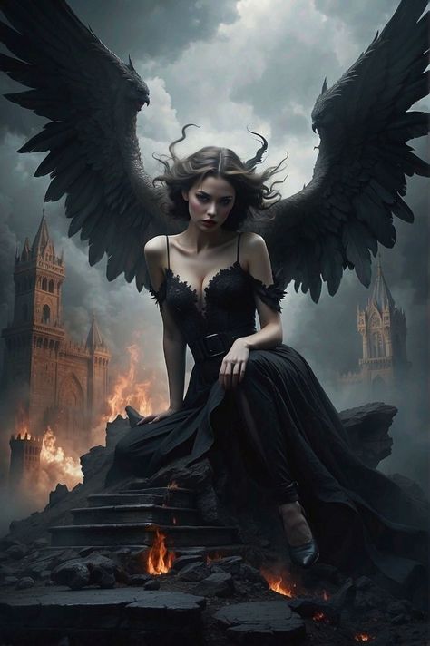 Art Alien, Fantasy Sci Fi, Goth Art, Alien Worlds, Dragon Artwork, Fantasy Aesthetic, Angels And Demons, Dark Angel, Fantasy Warrior