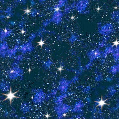 In Space - Cosmic Dust - French Blue Space Quilt, Galaxy Fabric, Space Fabric, Cottage Quilt, Blue Galaxy, Blue Space, Novelty Fabric, Quilts For Sale, Studio Blue