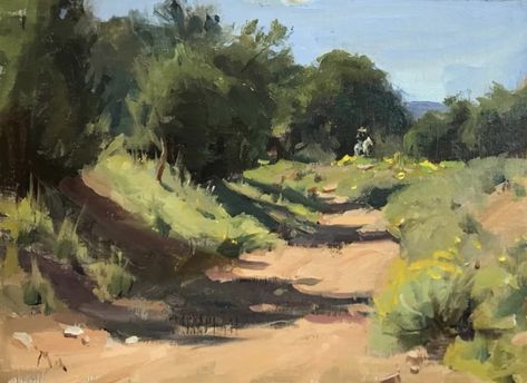 Bill Anton, Paintings Landscape, Dirt Roads, Painting Landscape, Oil Painting Landscape, Anton, Cool Artwork, Plein Air, Painting Ideas