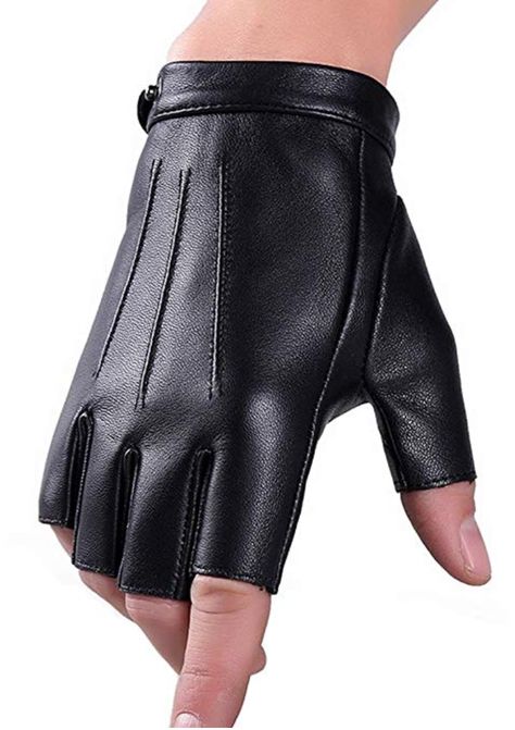 Be The Ultimate Fashion Icon In This Karl Lagerfeld Costume - SHEfinds Fingerless Leather Gloves, Leather Fingerless Gloves, Quick Costumes, Leather Driving Gloves, Hand Gloves, Driving Gloves, Fingerless Mittens, Mens Gloves, Leather Gloves