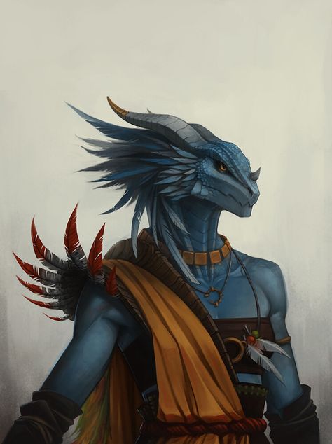 Blue Dragonborn, Female Dragonborn, Dnd Dragonborn, Dragon Born, Dnd Dragons, Female Dragon, Dungeons And Dragons Characters, Dnd Art, Arte Fantasy