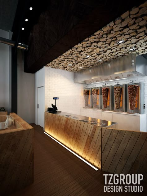 Grill Restaurant Design, Shawarma Grill, Döner Kebab, Resturant Design, All Spice, Turkish Restaurant, Menue Design, Restaurant Pictures, Doner Kebab