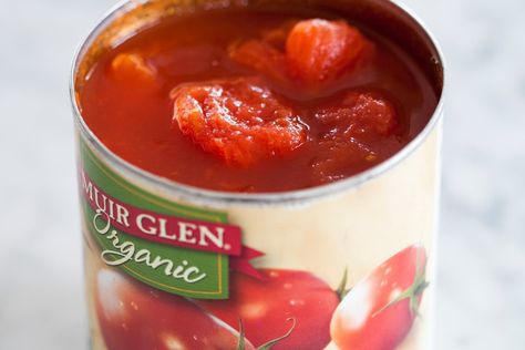 Canned Whole Tomatoes, Canned Tomato Recipes, Quick Pasta Sauce, Baked Parmesan Tomatoes, Ground Beef Breakfast, Canning Whole Tomatoes, Fresh Tomato Recipes, Canned Tomatoes, Diced Tomatoes