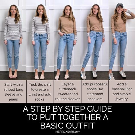 4 Step-By-Step Guides To Put Together Outfits | Merrick's Art How To Put Together An Outfit, Skirt And Bodysuit Outfits, Put Together Outfits, Business Casuals, Fashion Tricks, Wild Outfits, Bodysuit And Skirt, Easy Outfits, Great Outfits