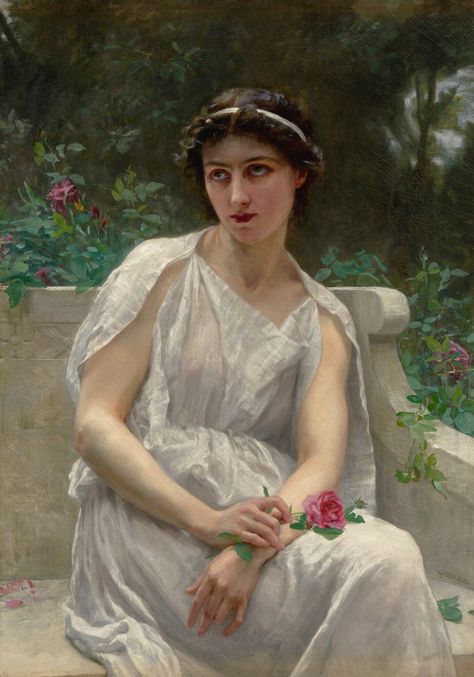 Guillaume Seignac, Istoria Artei, William Adolphe Bouguereau, Rennaissance Art, Academic Art, Oil Painting Reproductions, Old Paintings, European Art, Classical Art