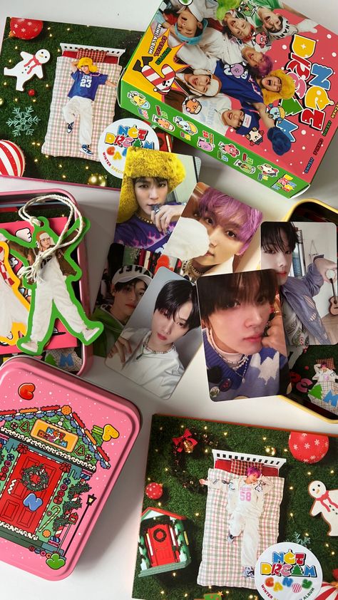 Nct Dream Album Collection, Album Nct Dream Collection, Photocard Collection, Kpop Core, Kpop Collection, Kpop Albums, Dump Ideas, Kpop Diy, Study Stationery