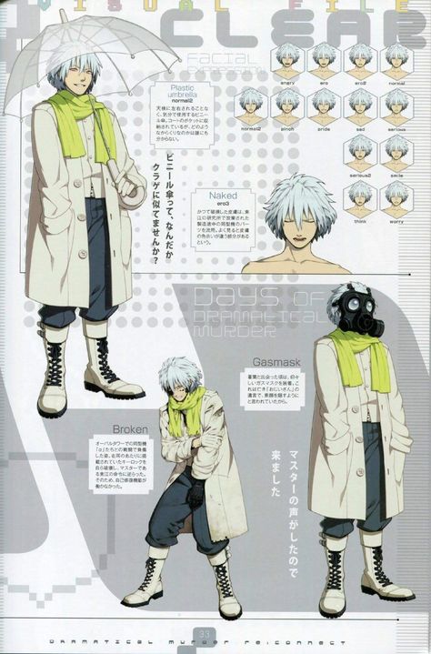 Clear Dramatical, Dmmd Clear, Clear Dmmd, Aoba Seragaki, Characters Costumes, Nitro Chiral, Blue Hyacinth, Design Sheet, Nude Artwork