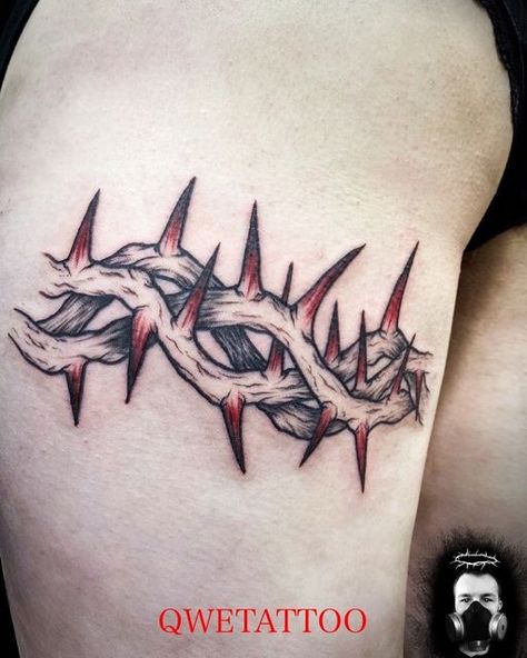 NYC Tattoo | Manhattan New York on Instagram: "Thorns #thorn #thorns #thornstattoo #thorntattoo #thornart #thornsart #thorntattooing" Thorn Branch Tattoo, Traditional Thorn Tattoo, Thorn Bush Tattoo, Thorn Tattoo Men, Thorn Vine Tattoo, Thorn Bush, Thorns Tattoo, Thorn Tattoo, Tattoo Ideas Males