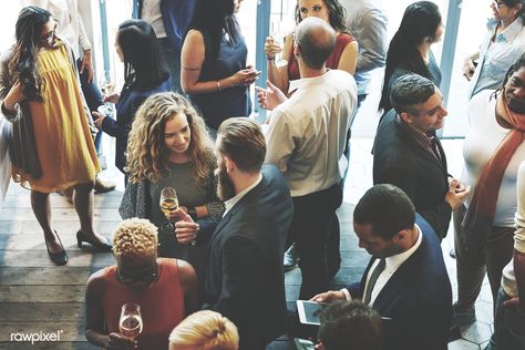 Diverse group of business people having a meetup | premium image by rawpixel.com Diverse People, Experiential Marketing, Small Talk, Event Themes, Networking Event, Business People, Conversation Starters, Experiential, Meeting New People