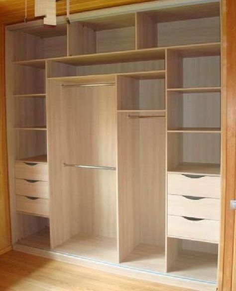 Ideas De Closets, Diy Kast, Small Walk In Closet, Closet Small Bedroom, Dressing Design, Bedroom Cupboards, Closet Design Layout, Walk In Closet Design, Bedroom Cupboard Designs