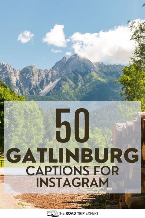 Gatlinburg Captions for Instagram Mountain Quotes, Snow Place, Perfect Captions, Gatlinburg Tennessee, Good Instagram Captions, Quotes For Instagram, Cool Captions, Captions For Instagram, Mountain Town