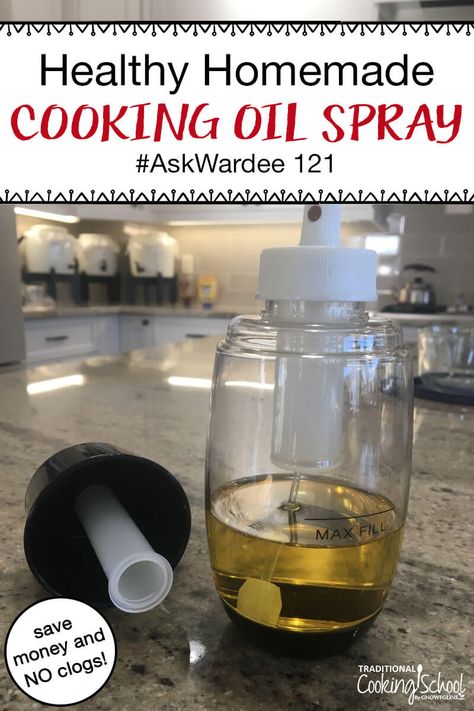 Looking for a substitute for nasty cooking oil sprays like Pam? Here's how to make your own homemade cooking spray! This easy DIY uses the healthiest oils like avocado oil or olive oil in a simple reusable oil mister. No fillers or processed ingredients to avoid, and best of all: no buying disposable bottles of cooking oil dispensers over and over again! Now your snacks, dinners, and baking can be healthy AND non-stick. #meals #recipe #keto #cleaneating #healthyfats #alternative #oliveoils Homemade Bread Buns, Homemade Cooking Spray, Homemade Oils, Pam Spray, Oil Mister, Best Cooking Oil, Paleo Foods, Traditional Cooking, Homemade Oil