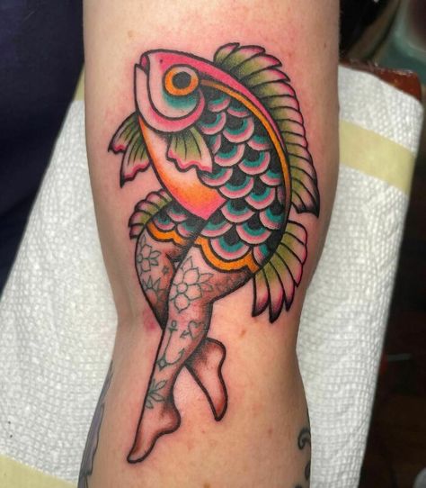 Reverse Mermaid Tattoo, Reverse Mermaid, Traditional Mermaid Tattoos, Tortoise Tattoo, Traditional Tattoo Drawings, Traditional Tattoo Inspiration, American Traditional Tattoo Ideas, Traditional Tattoo Ideas, Theme Tattoo