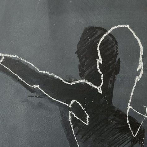 Ian Hodgson on Instagram: "Chalkboard sketch. Chalk on blackboard 30x30cm #figurativedrawing #chalkboarddrawing #chalkboardart #shadow #linedrawing" Ian Hodgson, Arcane Jayce, Chalk Sketch, Jayce Talis, Chalk Writing, Chalkboard Drawings, Winn Dixie, Chalk Drawings, White Chalk