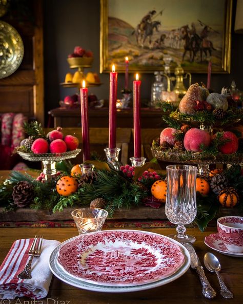 Anita Diaz on Instagram: “Well hello there! I haven’t posted but I’ve certainly been being creative between hosting Thanksgiving and getting everything ready for…” Gothic Dinner Party, Gothic Dinner, Colonial Williamsburg Christmas, Williamsburg Christmas, Whispering Pines, Well Hello There, Christmas Shoot, Hosting Thanksgiving, Colonial Christmas