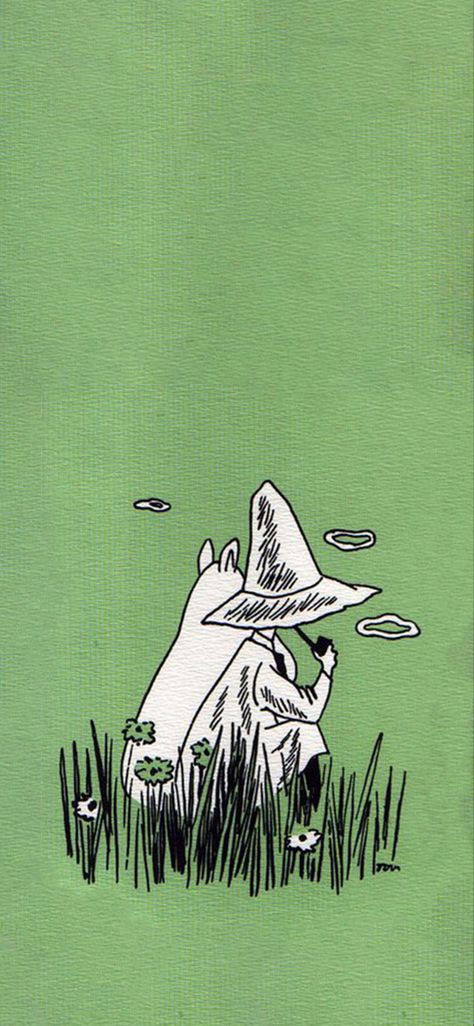 Moomin And Snufkin Wallpaper, Moomin Tattoo, Moomin Wallpaper, Moomin Cartoon, Moonage Daydream, Moomin Valley, Tove Jansson, Mood Wallpaper, Phone Stickers