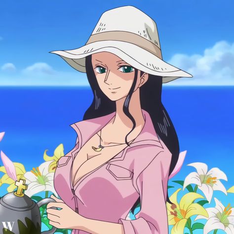 Nico Robin, The Ocean, One Piece, On Twitter, Twitter