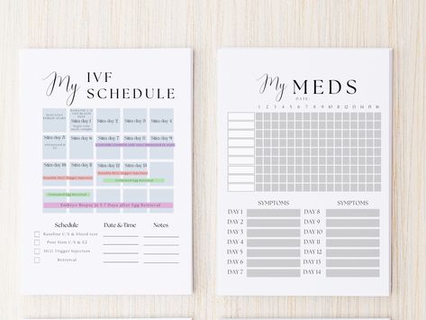 IVF Planner Bundle, IVF Calendar, Canva Planner, Digital Download, IVF Gift https://etsy.me/3PDjusT #beige #IVF #white #canvatemplate #digitalplanner #canvaplanner #ivfplanner #ivfdiary #ivfcalendar Ivf Calendar, Fertility Planner, Fertility Tracker, Canva Planner, Medication Tracker, Ivf Cycle, Star Words, Trying To Conceive, Planner Bundle