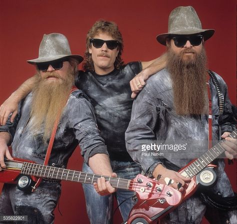 Zz Top Stock Photos and Pictures | Getty Images Billy Gibbons Guitar, Frank Beard, Pat Metheny, Luthier Guitar, Billy Gibbons, Blues Artists, Zz Top, Rock And Roll Bands, Classic Guitar