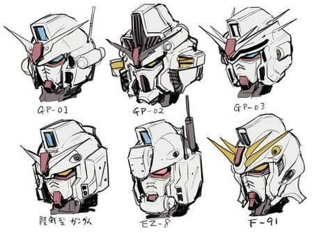 Gundam Boy55 — Gundam heads Gundam Head, Robot Design Sketch, Mecha Suit, Japanese Robot, Gundam Mobile Suit, Gundam Wallpapers, Arte Robot, 3d Studio, Custom Gundam