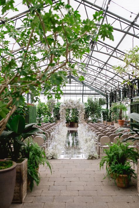 Madison Greenhouse Wedding, Conservatory Inspiration, Greenhouse Wedding Ceremony, Green House Wedding, Glasshouse Wedding, Greenhouse Venue, Classic Couples, Wedding Planning Boards, Retreat Centre