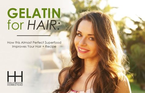 Learn the benefits of gelatin for hair, how gelatin adds strength and shine, and a super easy gelatin hair mask recipe for immediate results. Gelatin Hair Mask, Benefits Of Gelatin, Hair Mask Recipe, Avocado Hair, Natural Hair Diy, Natural Hair Mask, Diy Hair Mask, Grow Hair Faster, Hair Food