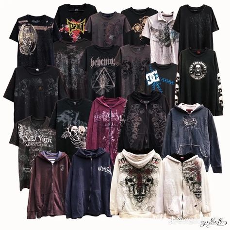 Affliction Clothing, Baggy Clothes, 2000s Fashion Outfits, Swaggy Outfits, Alternative Outfits, Dream Clothes, Teen Fashion Outfits, Grunge Outfits, Pacsun