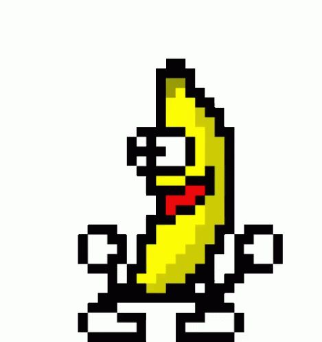 Banana Dance Dancing Banana GIF - BananaDance DancingBanana - Discover & Share GIFs Banana Dance, Pixel Gif, Peanut Butter Jelly Time, Cr7 Vs Messi, Gif Png, Pixel Animation, Pixel Art Characters, Dancing Gif, Peanut Butter Jelly