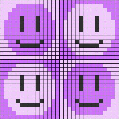 Alpha pattern #135800 | BraceletBook Small Crochet Alpha Patterns, 20x20 Pixel Art, Tapestry Graph, Alpha Knot, Simple Alpha Patterns, Small Alpha Patterns, Crochet Fits, Happy Emoji, Smiley Smile