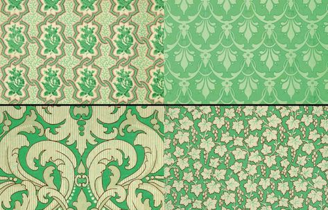 The Color That May Have Killed Napoleon: Scheele's Green | Open Culture Paris Green, Victorian Wallpaper, Cloak And Dagger, Taste Made, Green Paint, Green Wallpaper, How To Dye Fabric, Digital Wallpaper, Sustainable Design