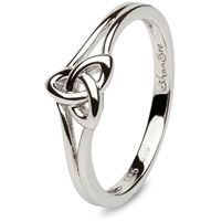 silver women's celtic trinity rings Trinity Knot Ring, Silver Celtic Rings, Horn Pendant Necklace, Celtic Wedding Rings, Celtic Wedding, Trinity Knot, Celtic Rings, Irish Jewelry, Moon Pendant Necklace