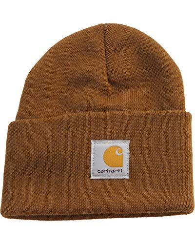 Carhartt Men's Knit Cuffed Beanie Bonnet Carhartt, Carhartt Beanie, Cool Gifts For Teens, Cold Weather Hats, Carhartt Logo, Warm Winter Hats, Cuffed Beanie, Mens Beanie, Tassels Fashion