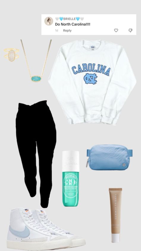 does it feel north carolina to you?🩵🤍#Northcarolinaoutfit Carolina Girl, Connect With People, Your Aesthetic, Creative Energy, North Carolina, Energy