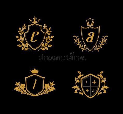 Luxury Crest Logo, Golden Crest Logo, Kingdom Logo royalty free illustration Phone Sketch, Yoga Poster Design, Kingdom Logo, Good Logo Design, Beard Vector, Good Logo, Yoga Poster, Golden Logo, Crest Logo